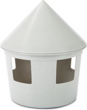 Duivendrinkbak 2 liter grijs Duivendrinkbak 2 liter grijs