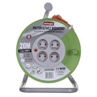 Activejet AJE-PB/20M power uitbreiding 4 AC-uitgang(en) Binnen Grijs, Limoen - thumbnail