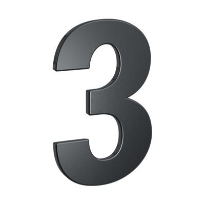 Basi 7300-1003 Huisnummerbord Antraciet