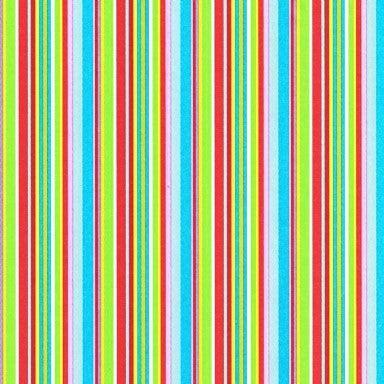 Cadeaupapier - Geschenkpapier - Colored lines green on white ribbed 70 cm