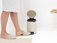 Brabantia Pedaalemmer NewIcon 3 liter soft beige - thumbnail