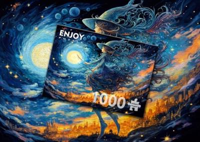 Witch's Night Out Puzzel 1000 Stukjes Witch's Night Out Puzzel 1000 Stukjes