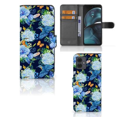 Telefoonhoesje | Met pasjeshouder | voor Motorola Moto G14 IJsvogel Telefoonhoesje | Met pasjeshouder | voor Motorola Moto G14 IJsvogel