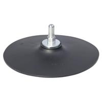 Wolfcraft Steunschijf | Rubber | 6mm schacht | Ø125mm | 1 stuk - 2020000 - thumbnail