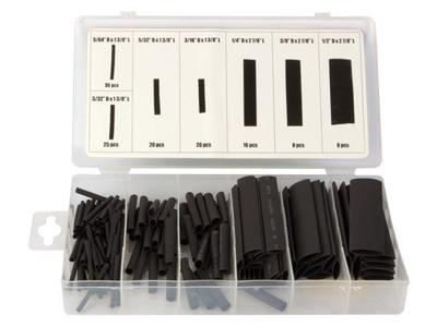 Toolland HAS07 Krimpkous assortiment Zwart Krimpverhouding:2:1 1 set(s) Toolland HAS07 Krimpkous assortiment Zwart Krimpverhouding:2:1 1 set(s)