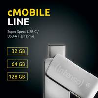 Intenso cMobile Line USB-stick smartphone/tablet Zilver 32 GB USB-A 3.2 Gen 1 - thumbnail