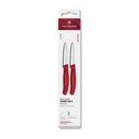 Victorinox Schilmesje 2st glad 8cm rood - thumbnail