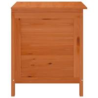 Tuinbox 50x49x56,5 cm massief vurenhout bruin - thumbnail