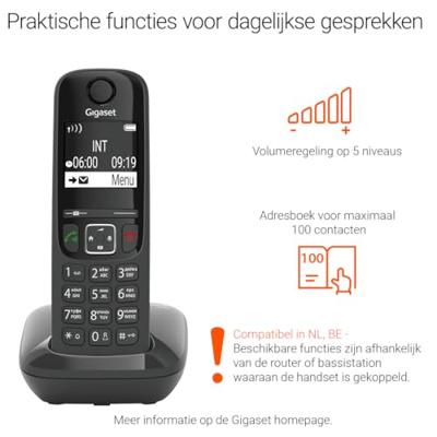 Gigaset AS690R Trio Huistelefoon