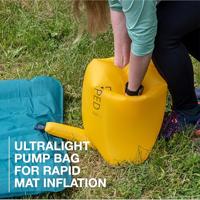 Exped Schnozzel Pumpbag UL Luchtbedpomp Geel M - thumbnail