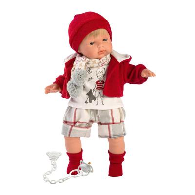 Dreumespop jongen Sasha Lloron - 38 cm Dreumespop jongen Sasha Lloron - 38 cm