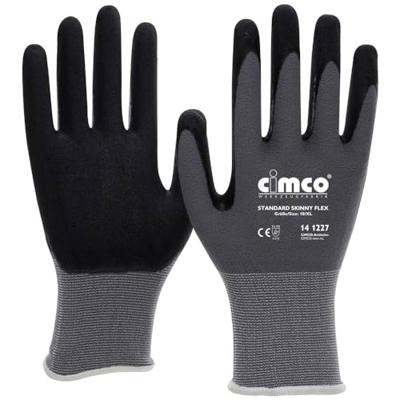 Cimco Standard Skinny Flex schwarz/grau 141266 Werkhandschoen Breiweefsel Maat (handschoen): 9, L EN 388 1 paar Cimco Standard Skinny Flex schwarz/grau 141266 Werkhandschoen Breiweefsel Maat (handschoen): 9, L EN 388 1 paar