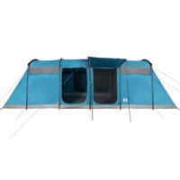 Tunneltent 10-persoons waterdicht blauw - thumbnail