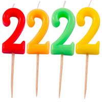 Cijferkaarsje 2 jaar - thumbnail