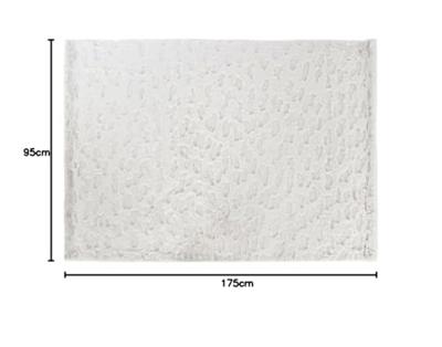 Tapijt Home ESPRIT Beige Polyester 175 x 95 x 3 cm