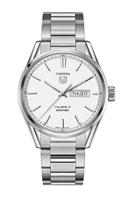 Tag Heuer Carrera automatisch herenhorloge met zilveren wijzerplaat WAR201BBA0723 - thumbnail