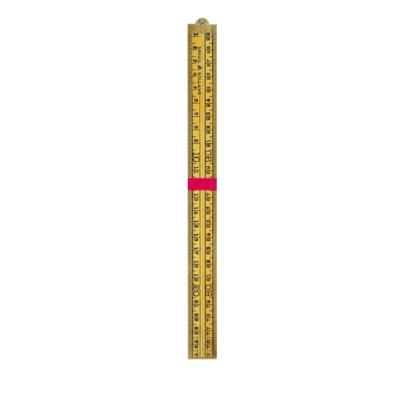 Schuil duimstok - timmerman - palmhout - 1 mtr 4 delig