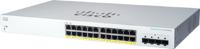 CISCO ONTWORPEN Business CBS220-24P-4G Smart Switch | 24-poorts GE | PoE | 4x1G SFP | 3 jaar beperkte hardwaregarantie (CBS220-24P-4G-NA) - thumbnail