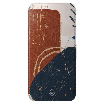 Samsung Galaxy A57 flipcase - Abstract terracotta Samsung Galaxy A57 flipcase - Abstract terracotta