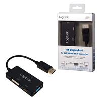 LogiLink CV0109 DisplayPort to DVI/HDMI/VGA adapter - thumbnail