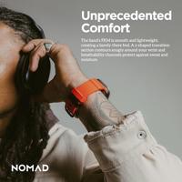 Nomad Rocky Point horlogeband / zwarte hardware 45/46/49mm - Magma - thumbnail