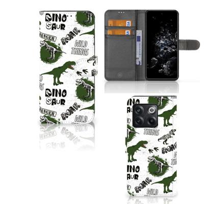 Telefoonhoesje | Met pasjeshouder | voor OnePlus 10T Dinosaurus