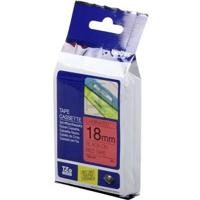 Brother TZE-441 labelprinter-tape Zwart op rood - thumbnail