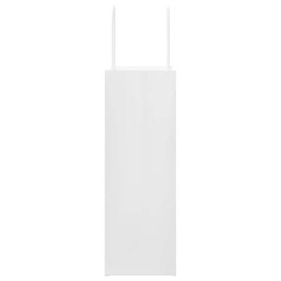 VidaXL Papieren zakjes 250 st met hengsels 21x11x31 cm wit