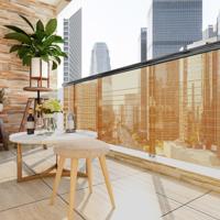Balkon Privacy Scherm Beige 1,4 x10m - thumbnail