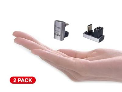 Equip 133477 tussenstuk voor kabels USB C Zwart, Grijs