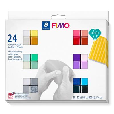 Klei fimo staedtler colourpack 24 kleuren