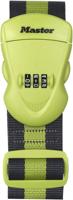 Kofferriem master lock cijferslot groen/zwart - thumbnail