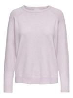 ONLY gemêleerde fijngebreide trui Lesley lila - thumbnail