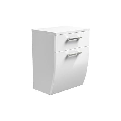 Lage badkamerkast Ilse Wit Curve Lage badkamerkast Ilse Wit Curve