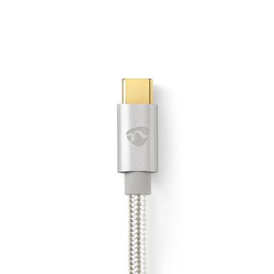Kabel USB 3.1 | Type-C male - A male | 1,0 m | Aluminium