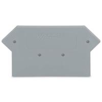 WAGO 280-330 Afsluit- en scheidingsplaat Grijs 100 stuk(s) - thumbnail