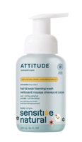 Attitude Oatmeal Sensitive Natural Baby Care Hair & Body Natural Foaming Wash - thumbnail