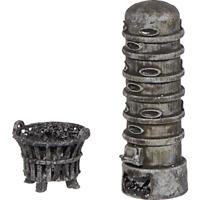 MBZ 30274 H0 vuurkorf en werkplaatsoven 3D-printmodel - thumbnail