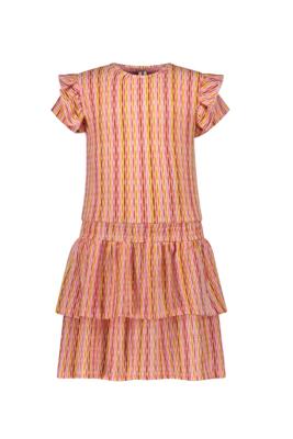 B.Nosy zomer jurk meisjes - roze AOP - Delphi