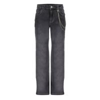 Frankie & Liberty Meisjes broek - Frankie Straight Leg - 03.3 Off Black - thumbnail