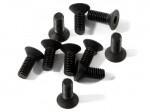 Flat head screw m3x8mm (hex socket/10pcs)
