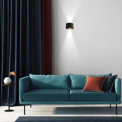 Steinhauer Ronde zwarte wandspotMuro up en down - 3364ZW
