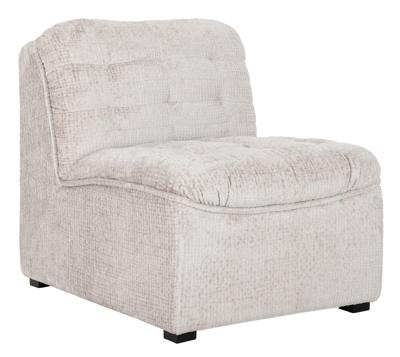 MUST Living Fauteuil 'Liberty' Grof Velvet, kleur Naturel MUST Living Fauteuil 'Liberty' Grof Velvet, kleur Naturel