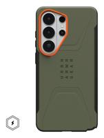 Urban Armor Gear Civilian LT Case Samsung Galaxy S26 Olijf MagSafe compatible, Met magneetmodule - thumbnail