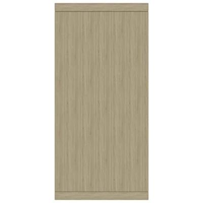Dressoir 88x30x65 cm spaanplaat sonoma eikenkleurig