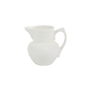 Royal Boch Vienne Melkkan Aardewerk/Wit