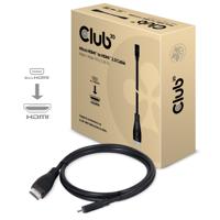 Club 3D Micro HDMI > HDMI 2.0 kabel - thumbnail
