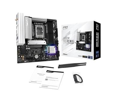ASRock B860M Pro RS Wifi Moederbord Socket Intel LGA 1851