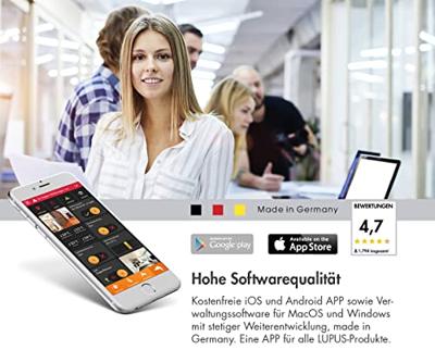 Lupus LE 224 PoE 10224 Bewakingscamera IP 3840 x 2160 Pixel Lupus LE 224 PoE 10224 Bewakingscamera IP 3840 x 2160 Pixel