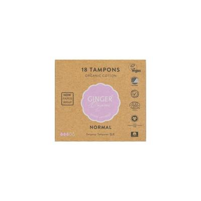 Ginger Organic Tampons Normal Ginger Organic Tampons Normal